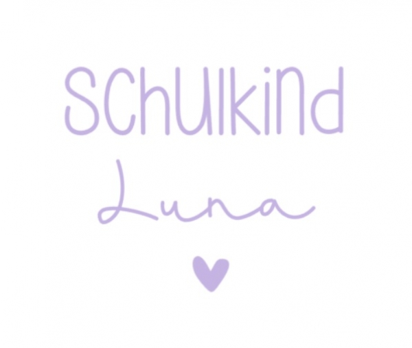 Schulkind Bügelbild